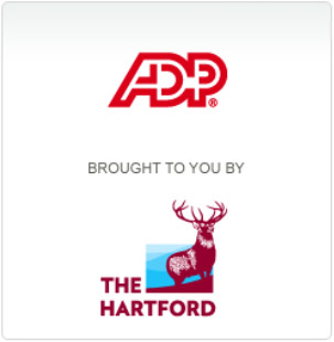 Sponsored by ADP, Brought to you by The Hartford